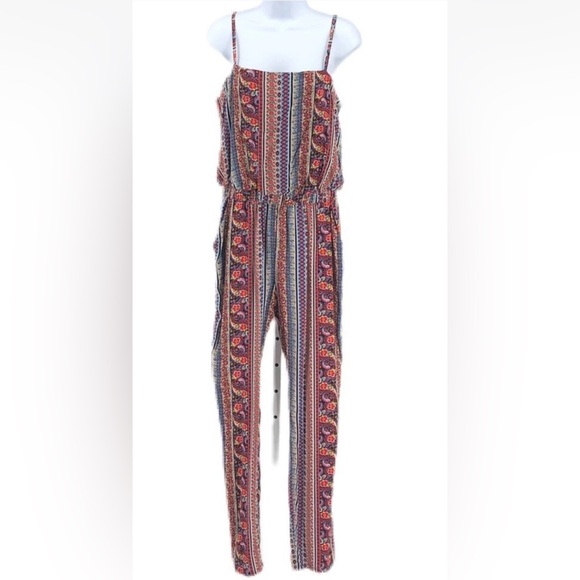Sans Souci Pants - SALE! 😎 Sans Souci Vibrant Patterned Jumpsuit Size XS